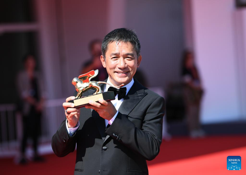 Tony Leung ChiuWai receives Golden Lion for Lifetime Achievement at