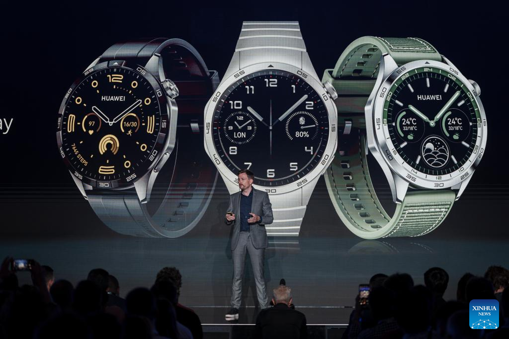 Huawei launches cutting-edge smartwatch in Barcelona-Xinhua