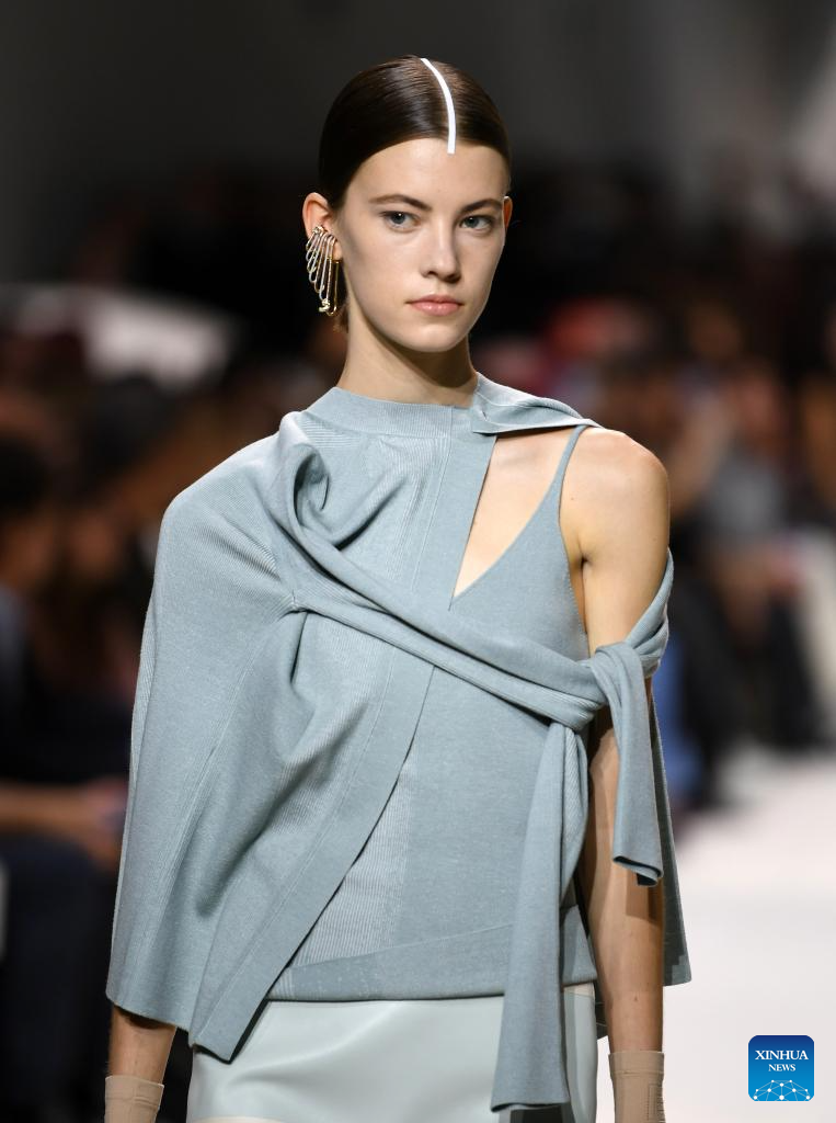 Snapshots of Milan Fashion Week 2023-Xinhua