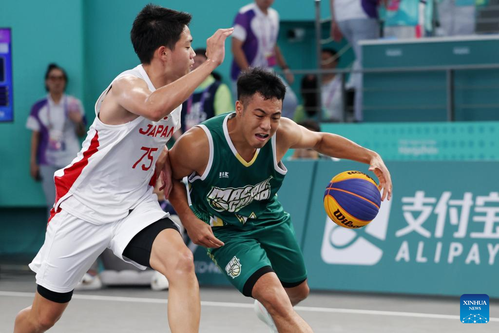 19th Asian Games: Men's Preliminary Round matches of Basketball-Xinhua