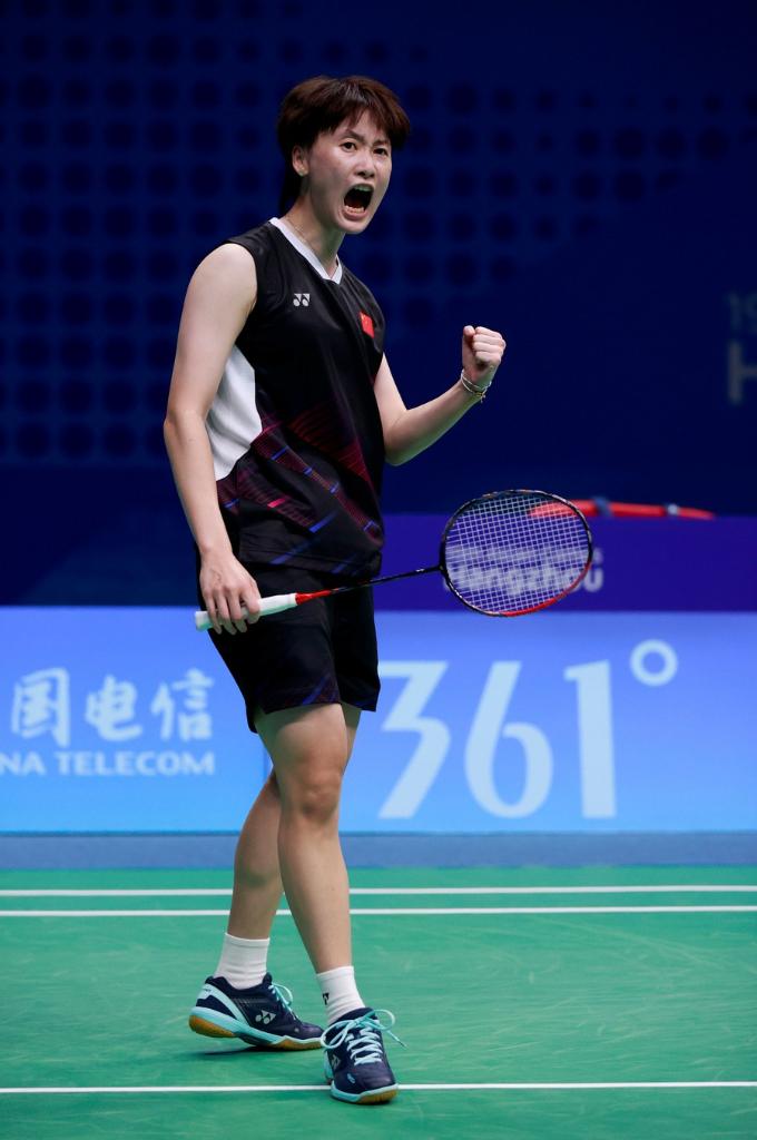 China Advances To Mens Womens Team Badminton Finals At Asiad Xinhua 3823