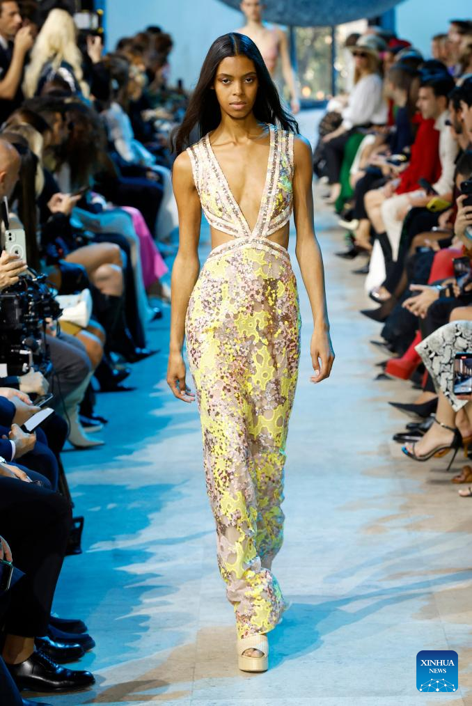 Paris Fashion Week: Elie Saab Spring/Summer 2024 ready-to-wear