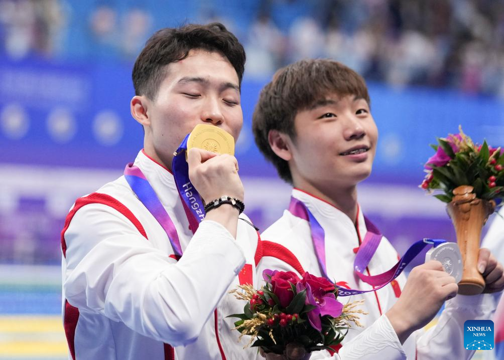 Jiangsu Takes Gold in Asian Games Mens's Decathlon, Men's
