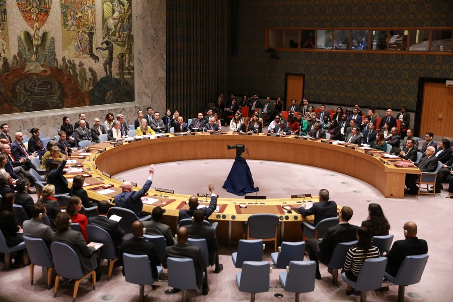 UN Security Council Fails To Adopt Resolution On Gaza-Xinhua