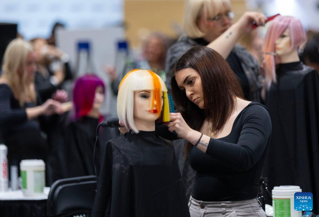 Competitions held at 2023 Beauty X Show in Toronto-Xinhua