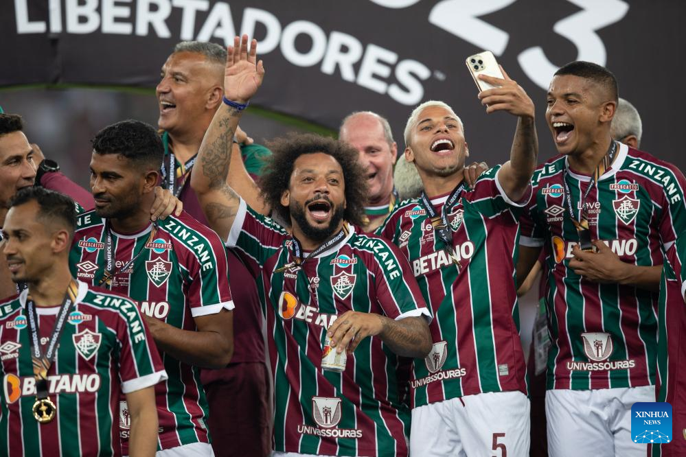 Copa Libertadores final: Fluminense's John Kennedy scores extra-time  winner, gets sent off for celebration