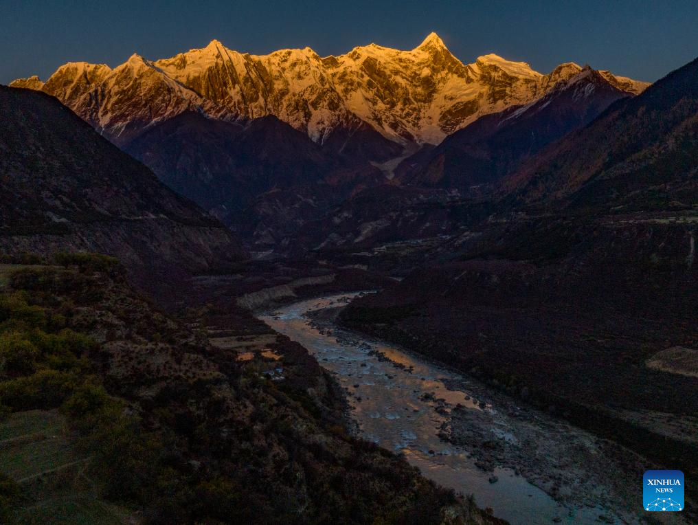 Scenery Of Mount Namcha Barwa In China S Tibet Xinhua