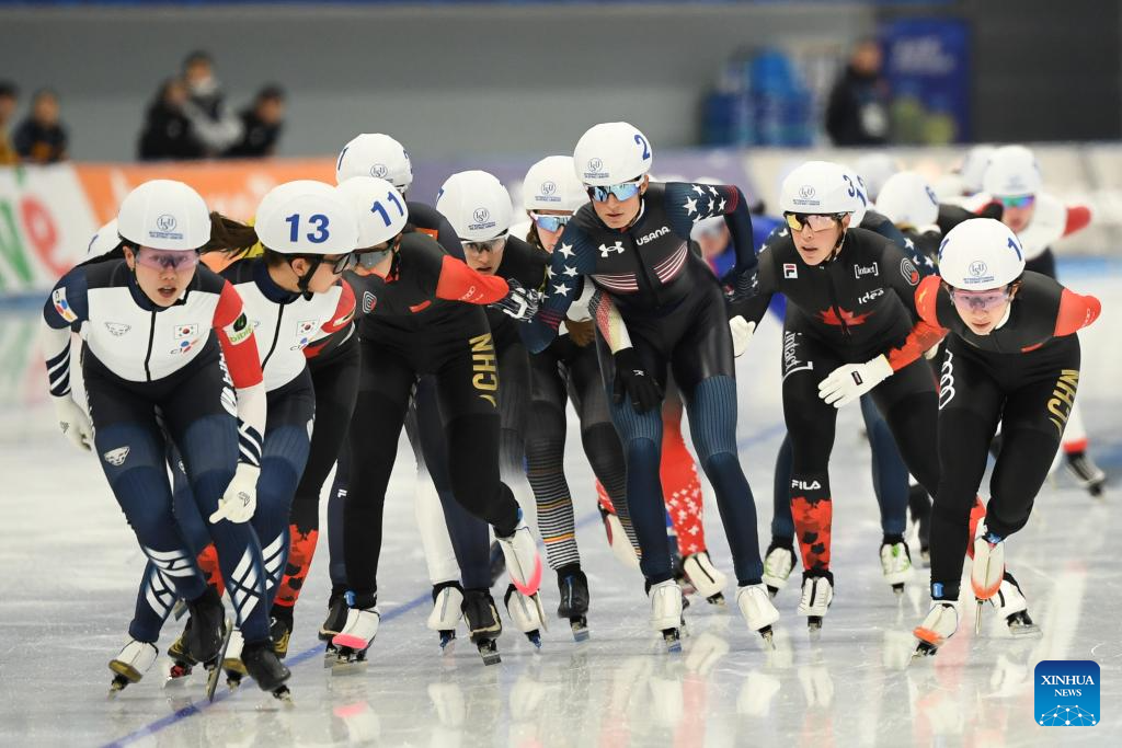 Highlights Of ISU World Cup Speed Skating-Xinhua