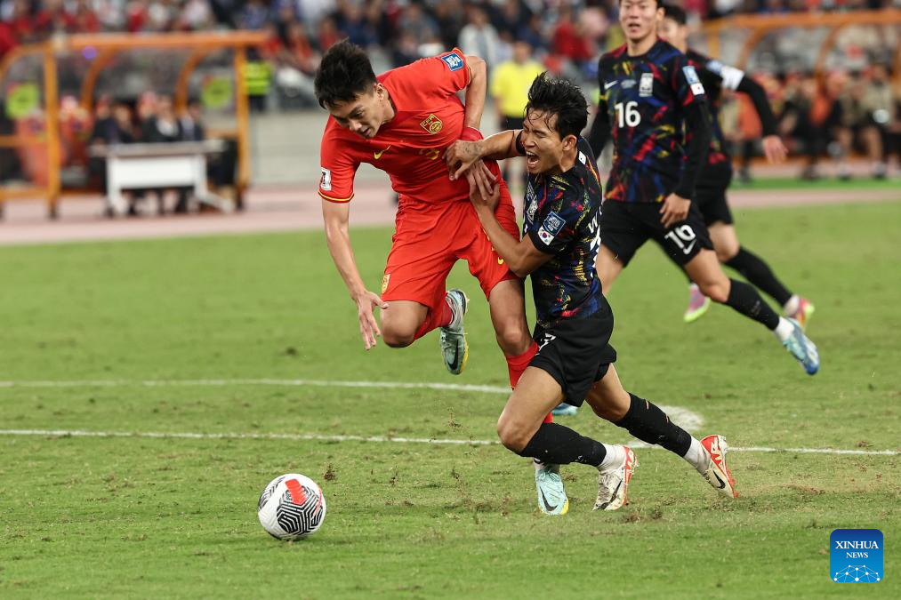 S. Korea Beat China In 2026 FIFA World Cup Qualifier -Xinhua