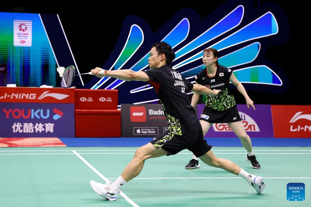 Highlights of China Masters Badminton Tournament 2023Xinhua