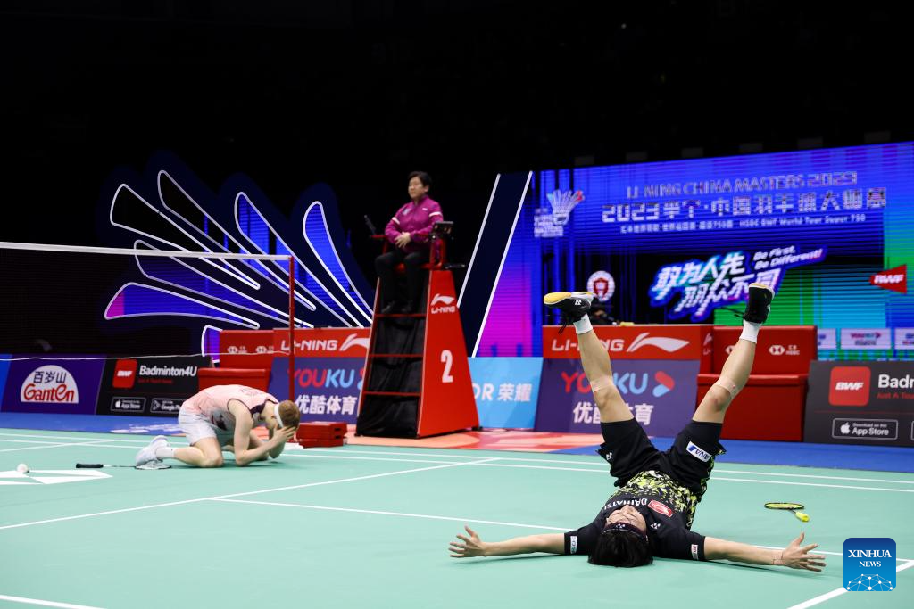 Highlights of China Masters Badminton Tournament 2023Xinhua