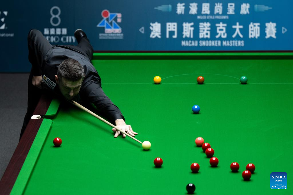 Highlights of 2023 Macau Snooker MastersXinhua