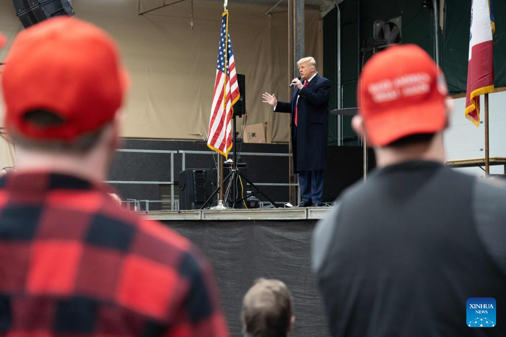 Trump Projected To Win Iowa Republican Presidential Caucuses -- U.S ...