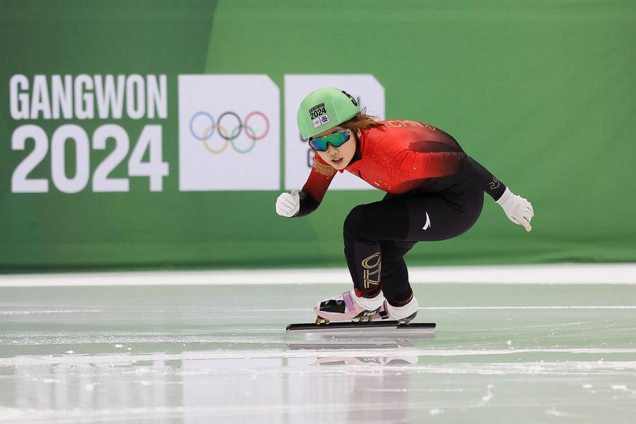 Chinese teenage skaters shine at Gangwon 2024Xinhua