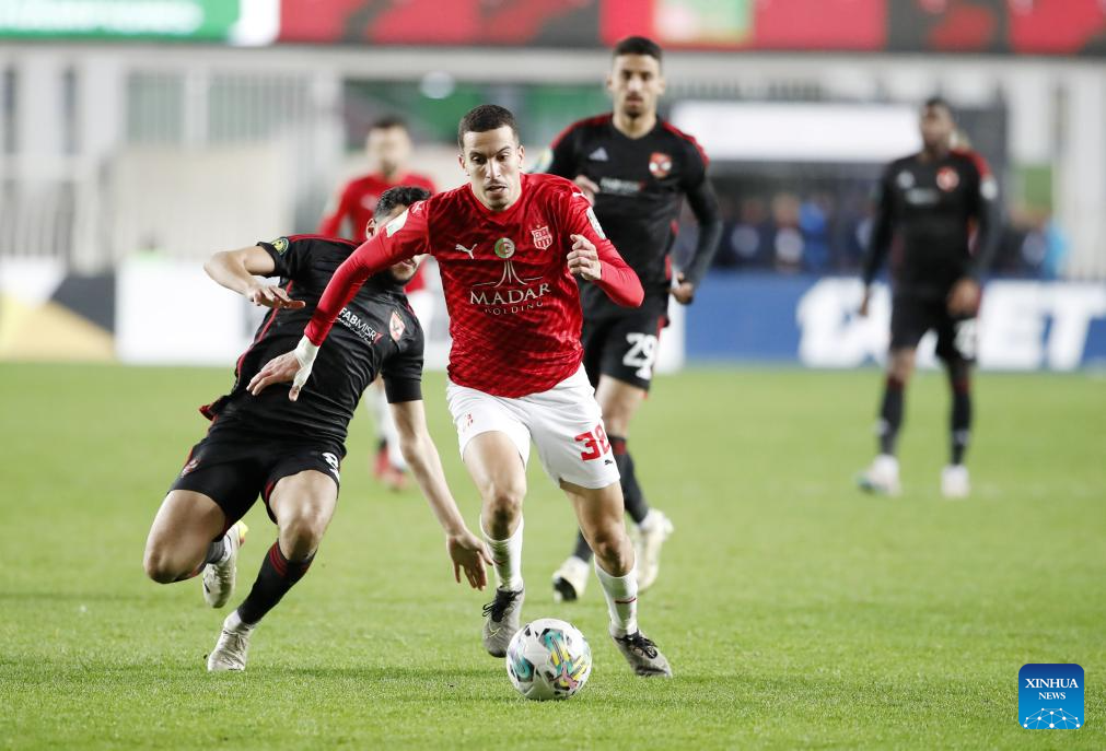 Caf Champions League Football Match Cr Belouizdad Vs Al