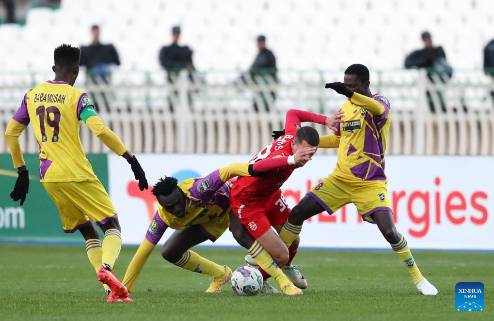 CAF Champions League: CR Belouizdad Vs. Medeama -Xinhua