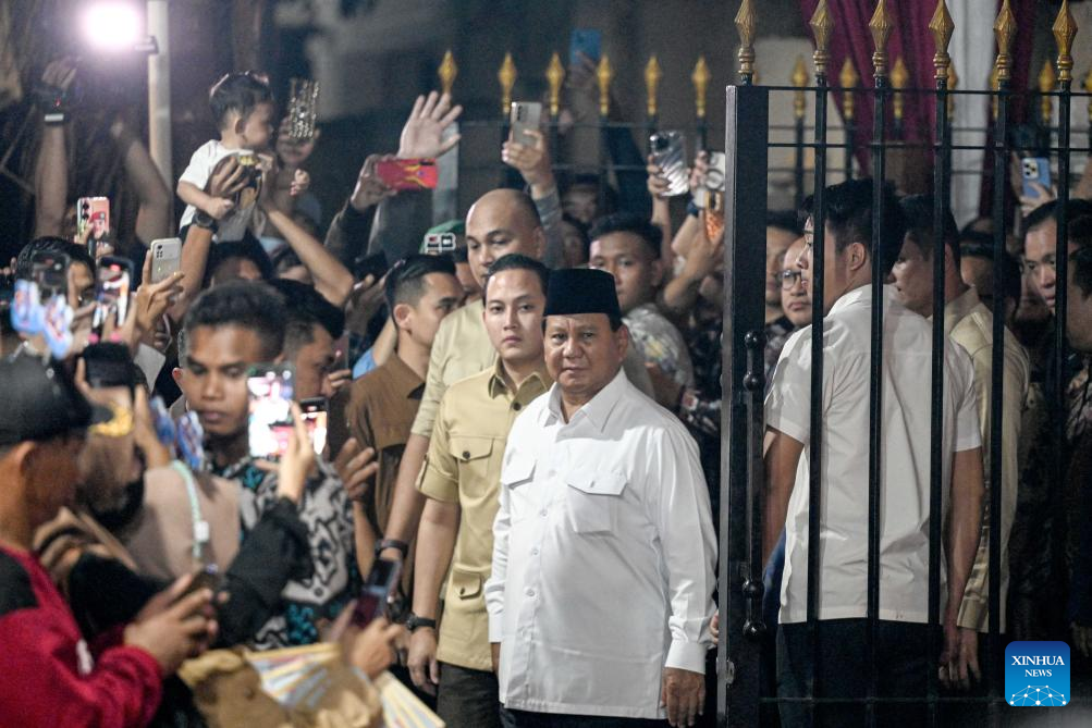 Prabowo Subianto Wins 2024 Indonesian Presidential Election Xinhua