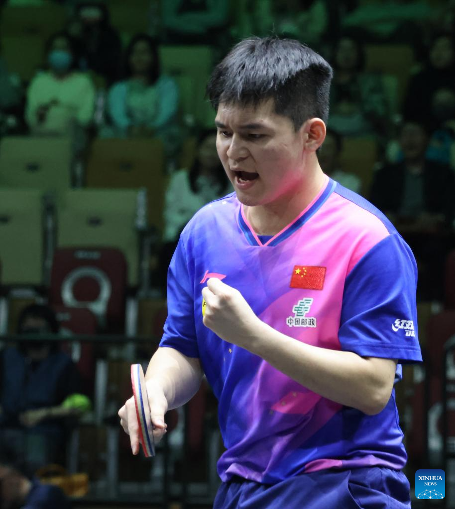 China's Wang/Sun win mixed doubles at WTT 2024 Saudi SmashXinhua