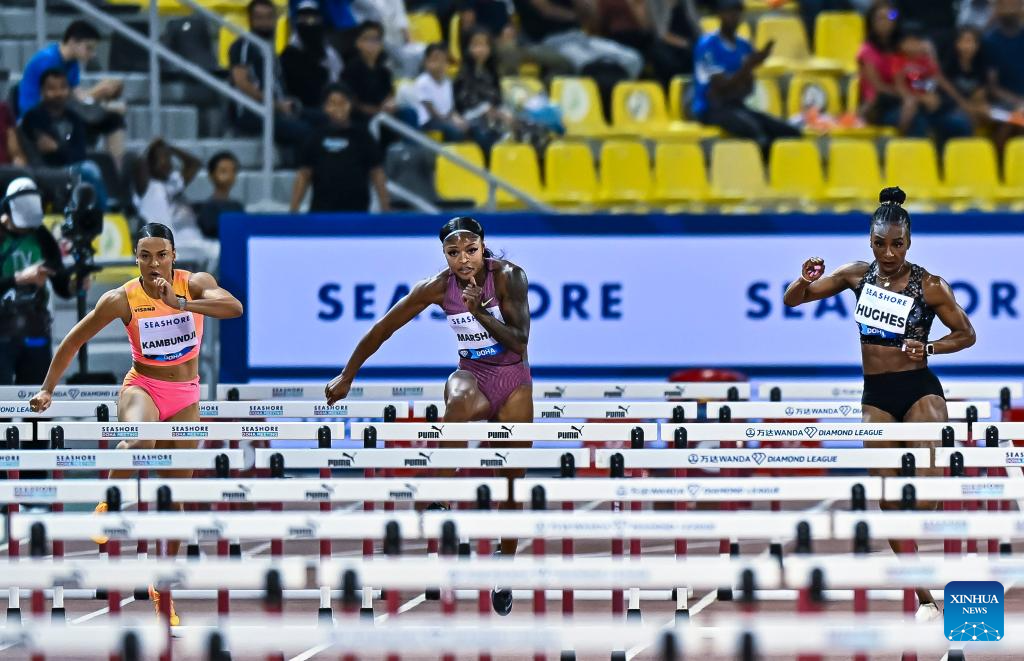 In Pics 2024 Wanda Diamond League Doha Meeting Xinhua