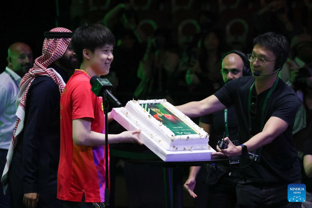 China enjoys clean sweep at WTT Saudi SmashXinhua