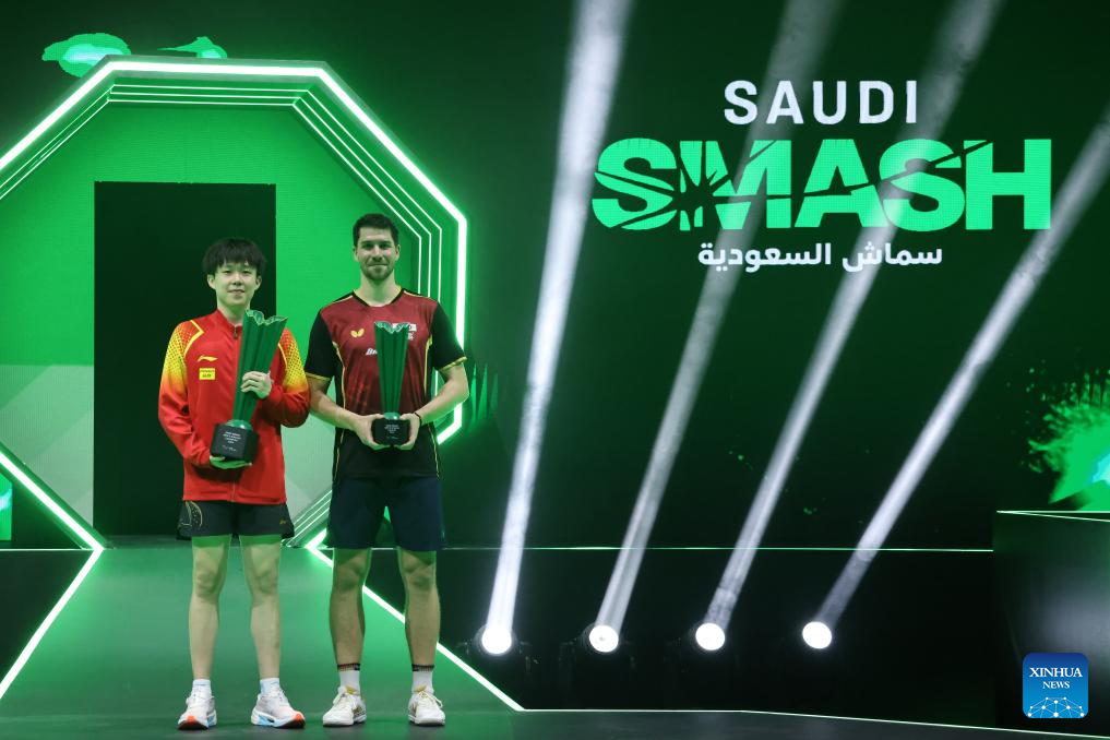 China enjoys clean sweep at WTT Saudi SmashXinhua