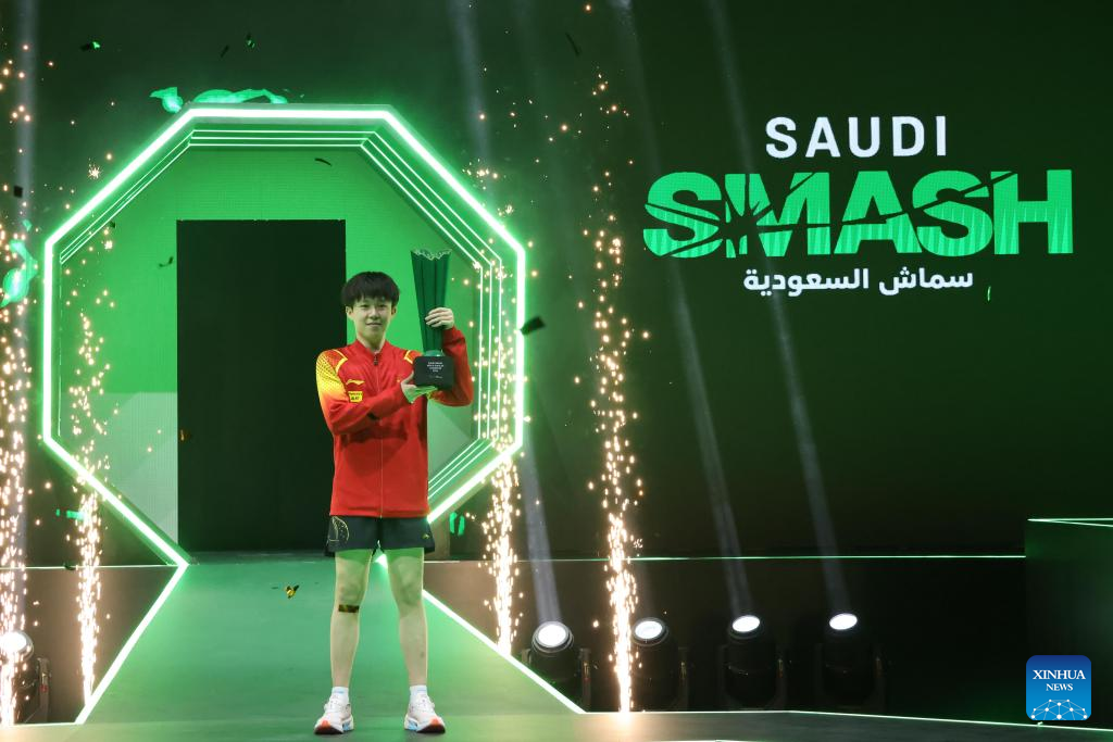 China enjoys clean sweep at WTT Saudi SmashXinhua