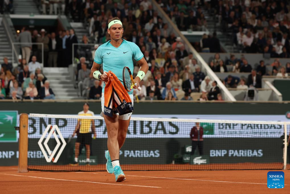 In pics: men’s singles 1st round match at French Open tennis tournament