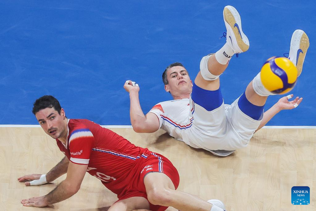 Men S Volleyball Nations League 2024 Japan Vs France Xinhua