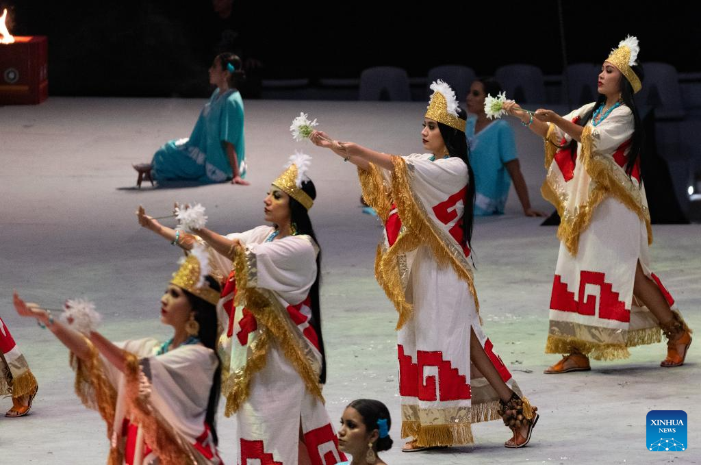 Opera Bani Stui Gulal staged in Oaxaca City, MexicoXinhua