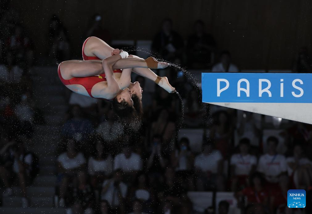 China's Chen Yuxi and Quan Hongchan secure women's synchro 10m platform