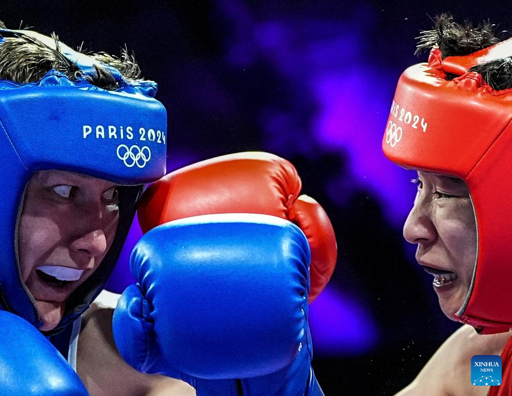 Olympics Four boxers secure medal places at Paris 2024Xinhua