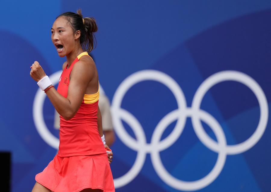 Olympics China's Zheng creates history to reach women's tennis final