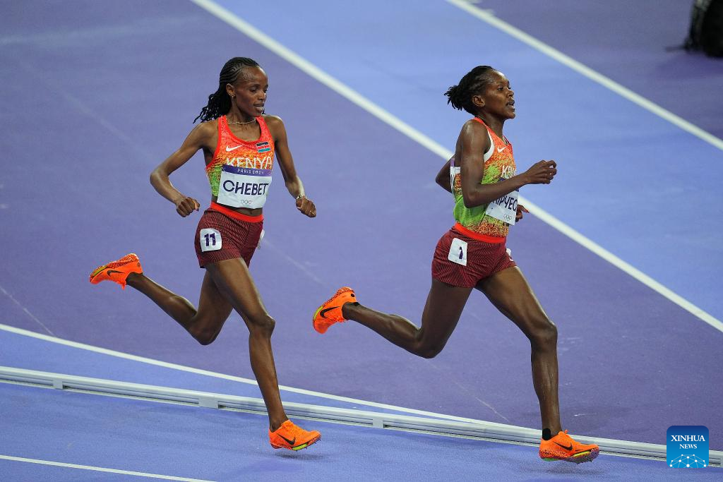 Olympics | Kenya's Chebet Wins Women's 5000m Gold At Paris Games-Xinhua