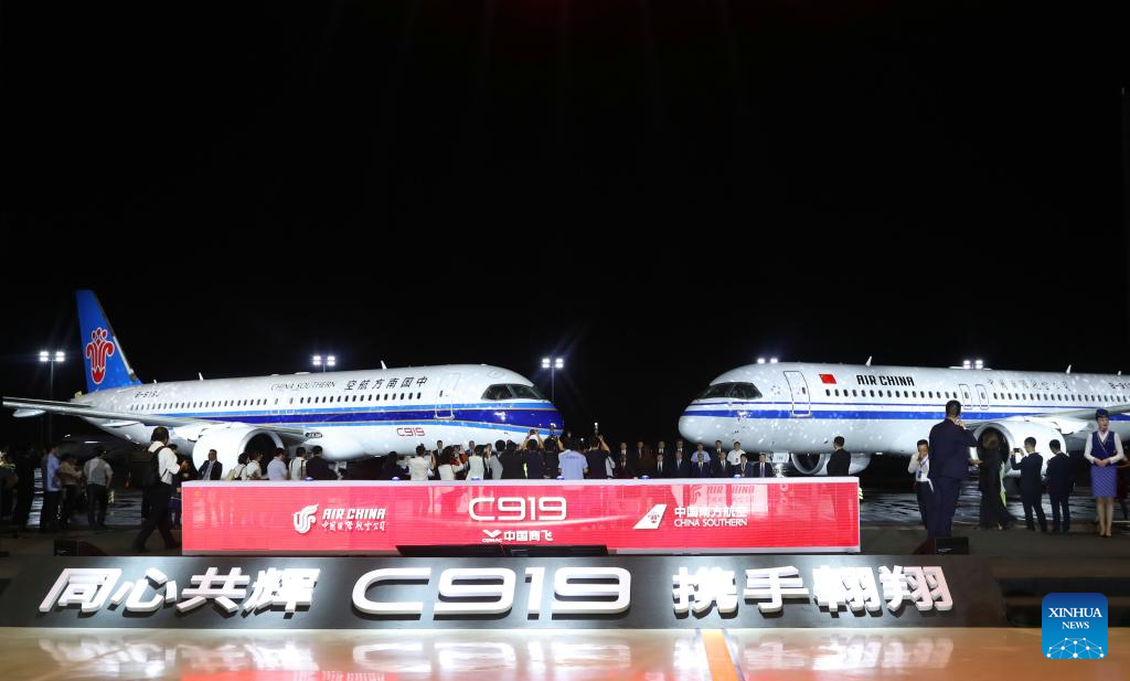 Air China and China Southern Airlines receive first C919 jets – Xinhua