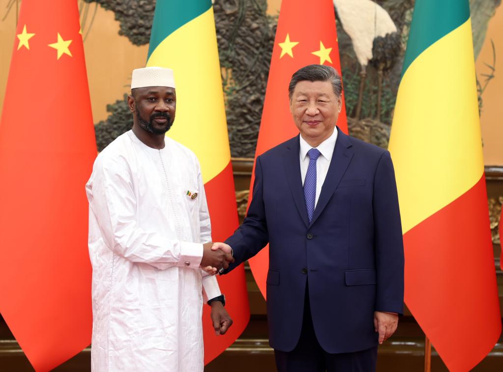 Chinese Malian Presidents Meet In Beijing Elevate Bilateral Ties Xinhua