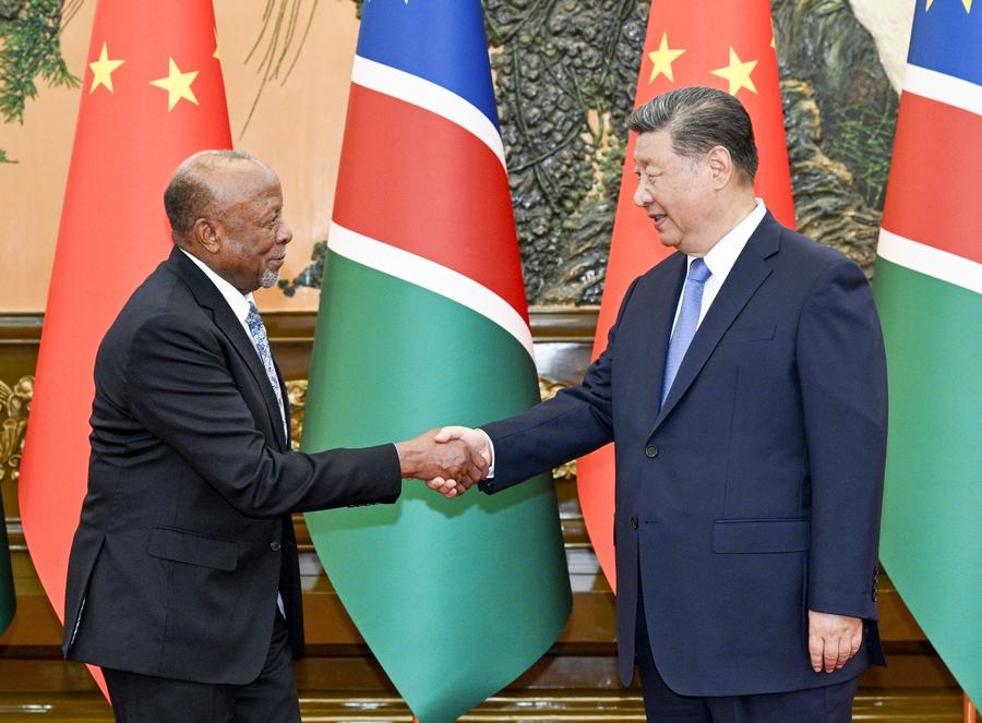 Focac Xi Meets Namibian President Xinhua