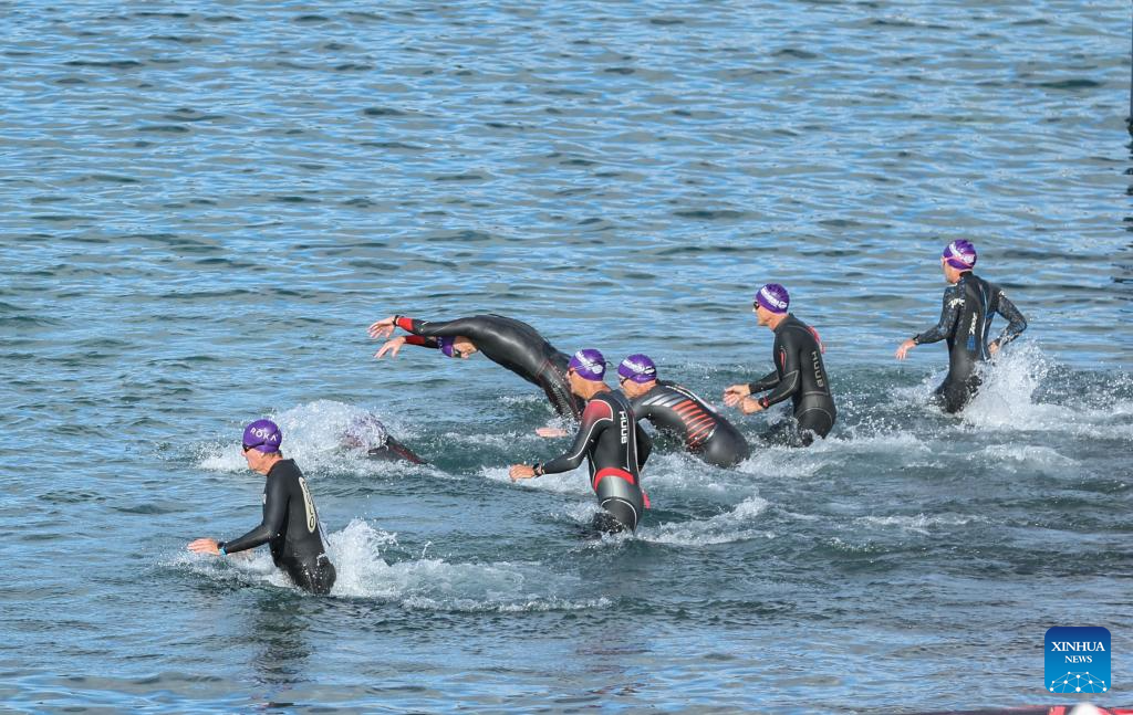 2024 Ironman 70.3 World Championship held in TaupoXinhua