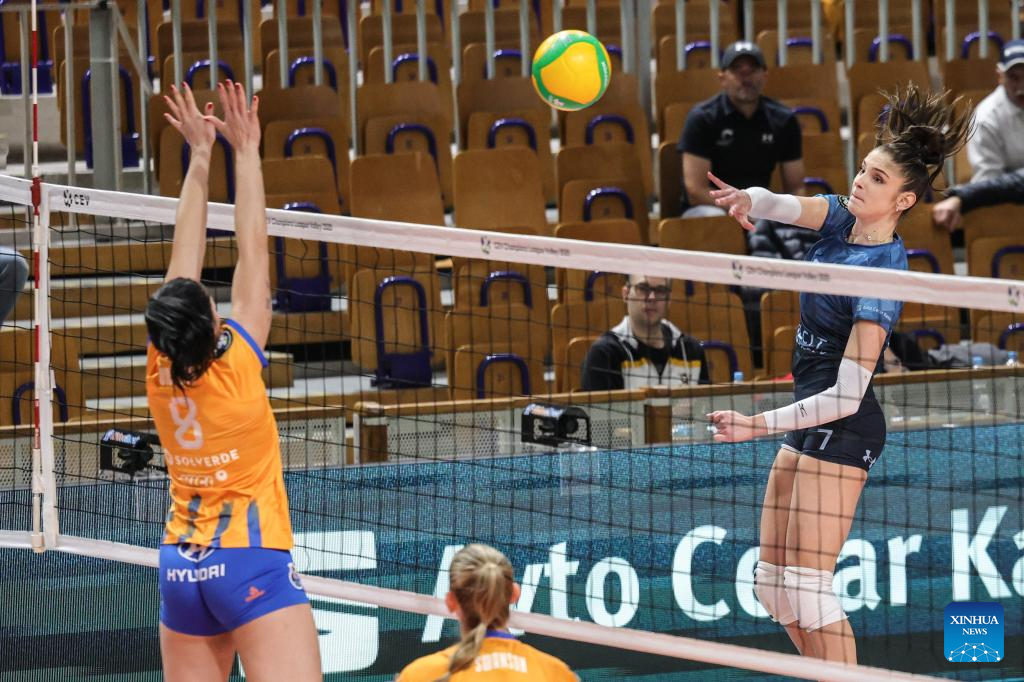 Cev Champions League Volley Women Calcit Kamnik Vs Fc Porto Xinhua