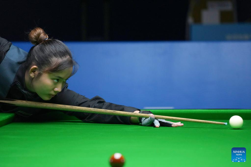 Highlights of Women's Six-red Snooker Semifinal Match at World