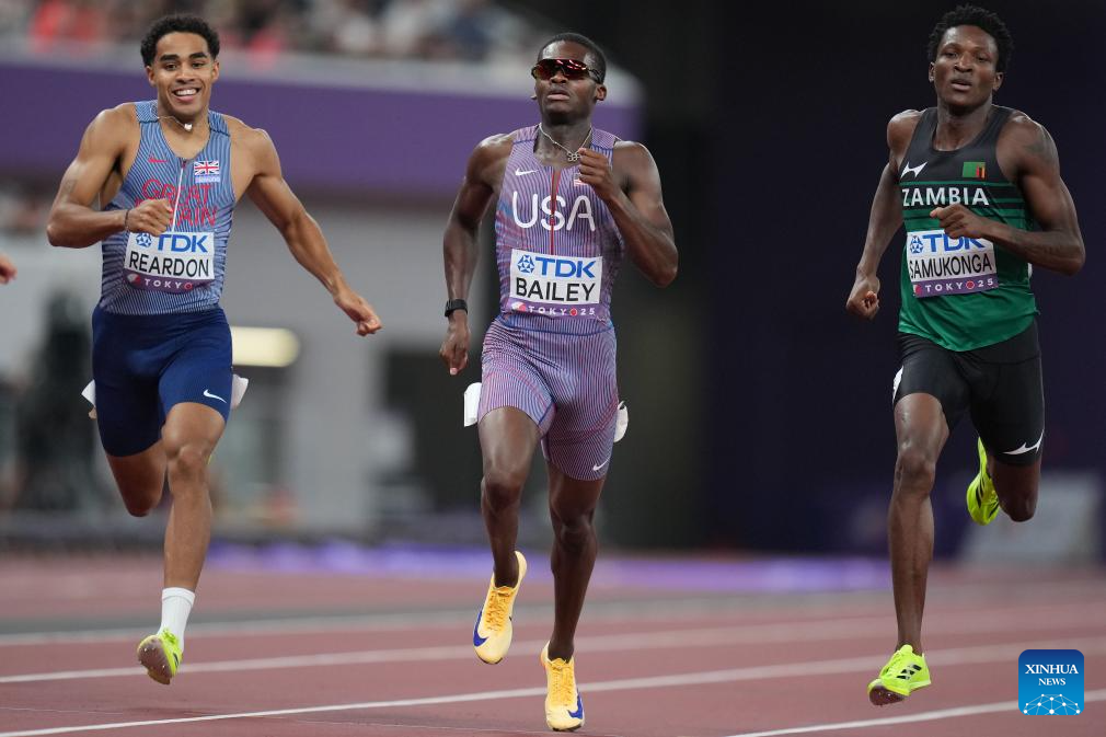 Highlights of 2025 World Athletics Championships -Xinhua