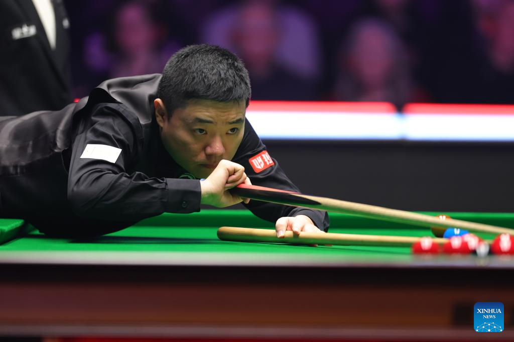 2026 Snooker Masters: Ding Junhui vs. Judd Trump-Xinhua
