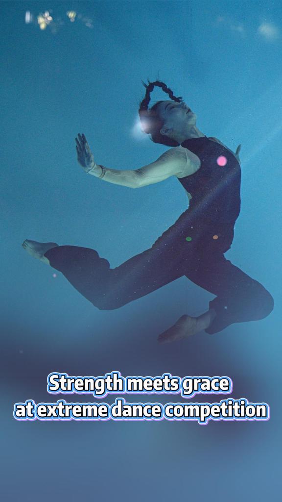 Strength meets grace at extreme dance competition in S China's Hainan