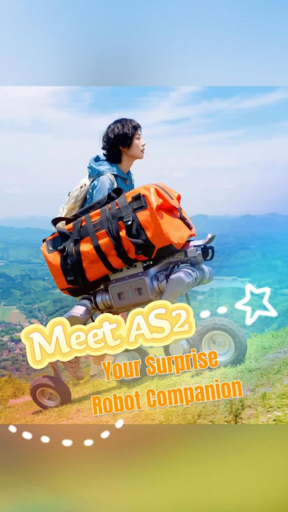 Meet AS2, Your Surprise Robot Companion
