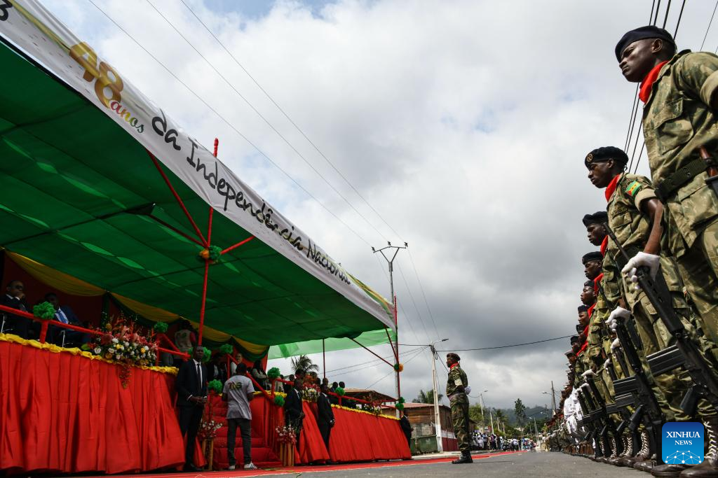 Sao Tome and Principe celebrates 48th anniv. of independence -Xinhua