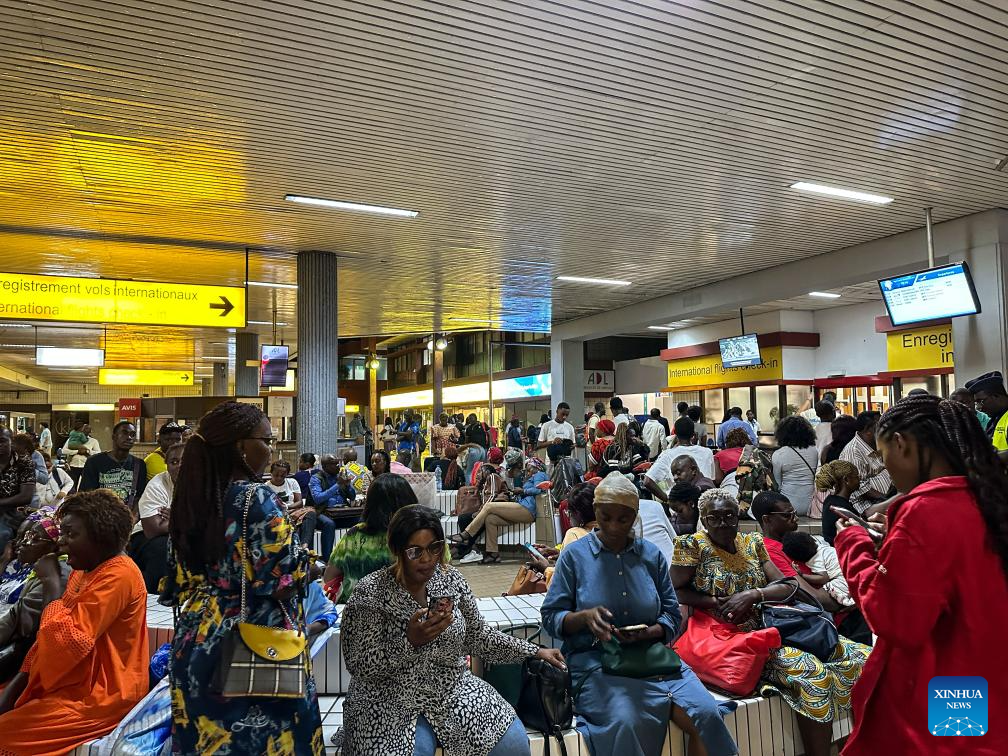 People Seen At Airport After Gabon Reopens Land Sea And Air Borders Xinhua