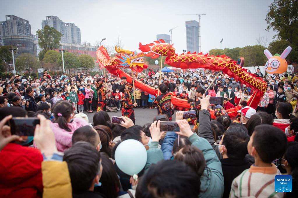 Various Folk Cultural Activities Held To Celebrate Lantern Festival In ...