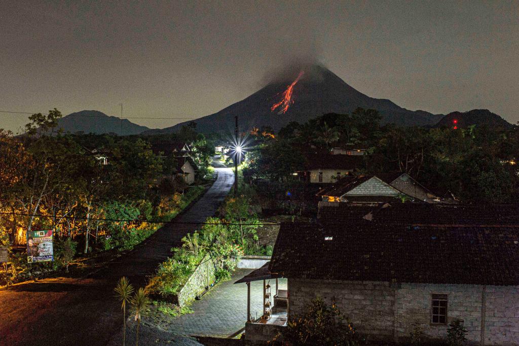 Mount Merapi Volcano Erupts In Indonesia-Xinhua