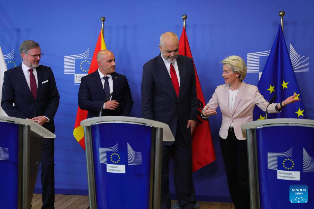 EU Starts Accession Negotiations With Albania, North Macedonia-Xinhua