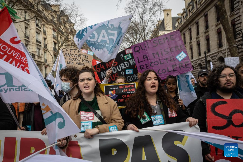 Fewer French Protest Against Pension Reform During 5th General Strike ...