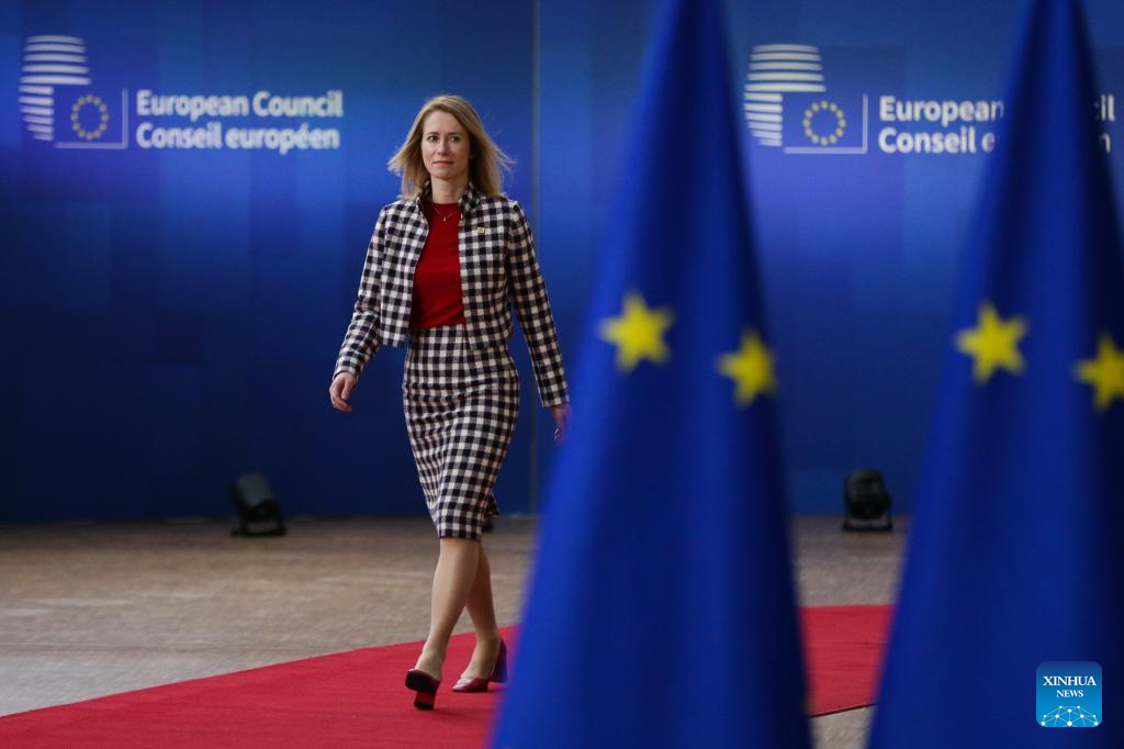 Leaders Arrive For European Council Meeting In Brussels Belgium Xinhua